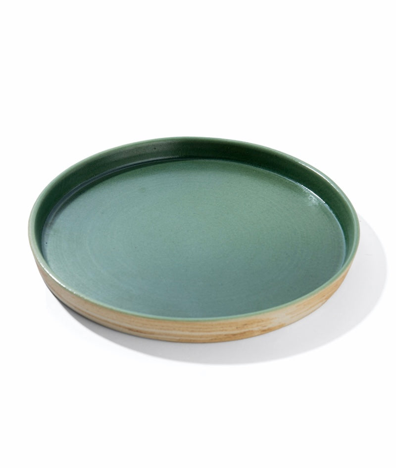 Sheesham Plate | Large Plate | 9 inches | Green