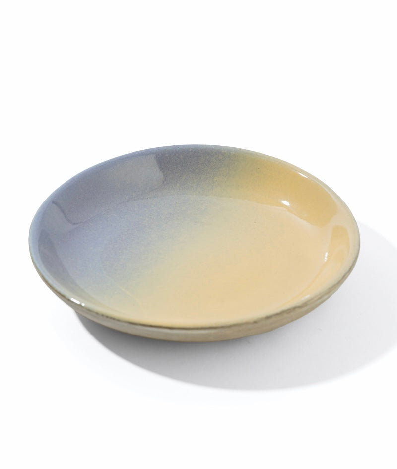 Pluto Lilac Khaki Plate | Small Plate | 7.2 inches | Lilac & Yellow