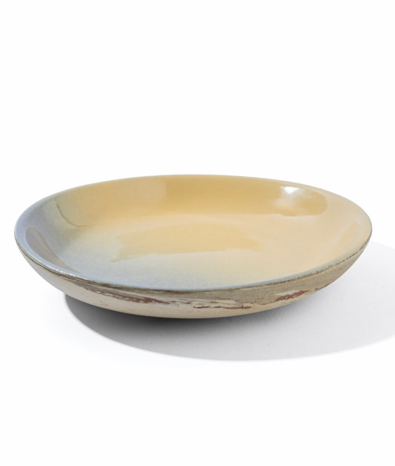 Pluto Lilac Khaki Plate | Small Plate | 7.2 inches | Lilac & Yellow