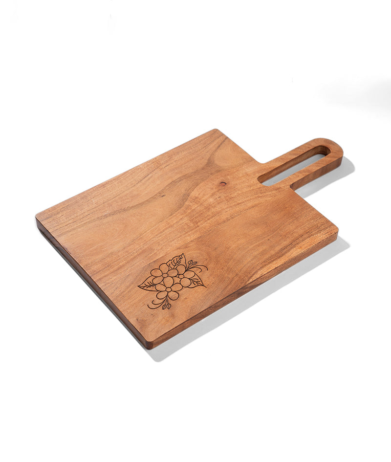 Flower Chopping Board