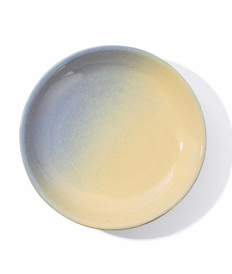 Pluto Lilac Khaki Plate | Small Plate | 7.2 inches | Lilac & Yellow