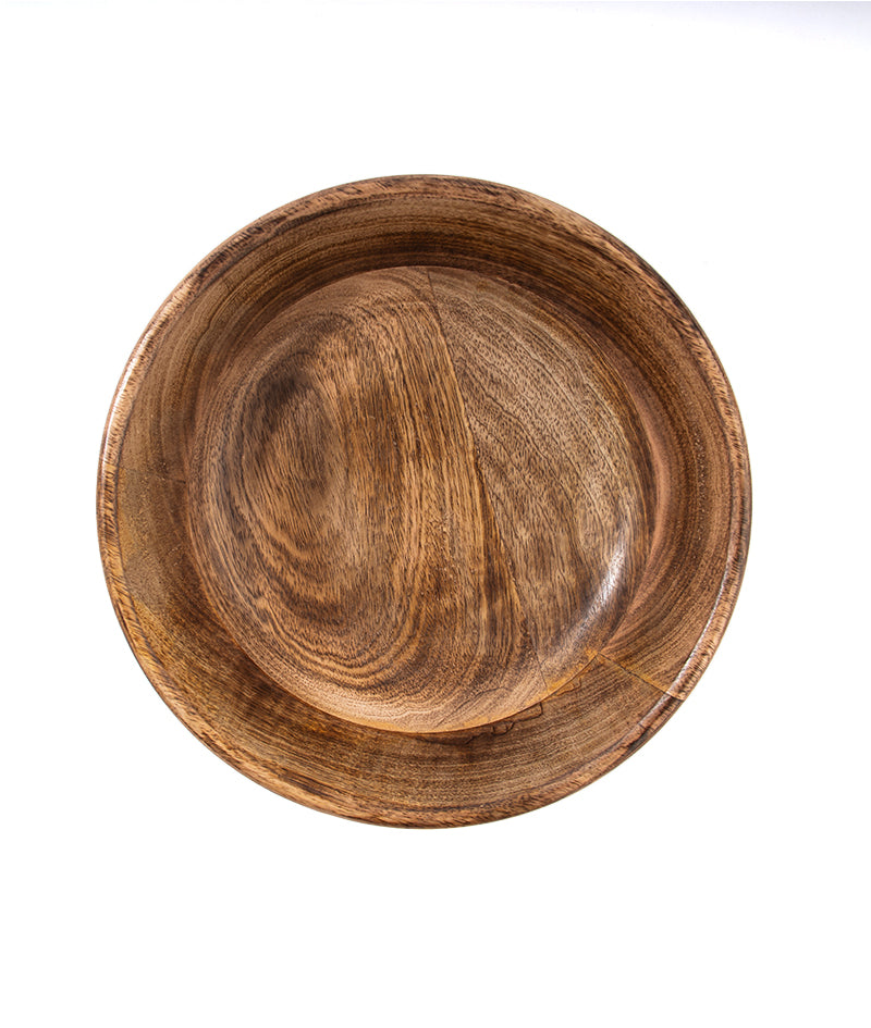 Earthgrain Wooden Bowl | Serving Bowl | 1300 ml | Large