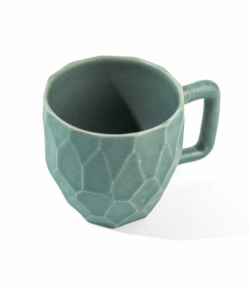 Teal Mosaic Mug | 250 ml | Teal