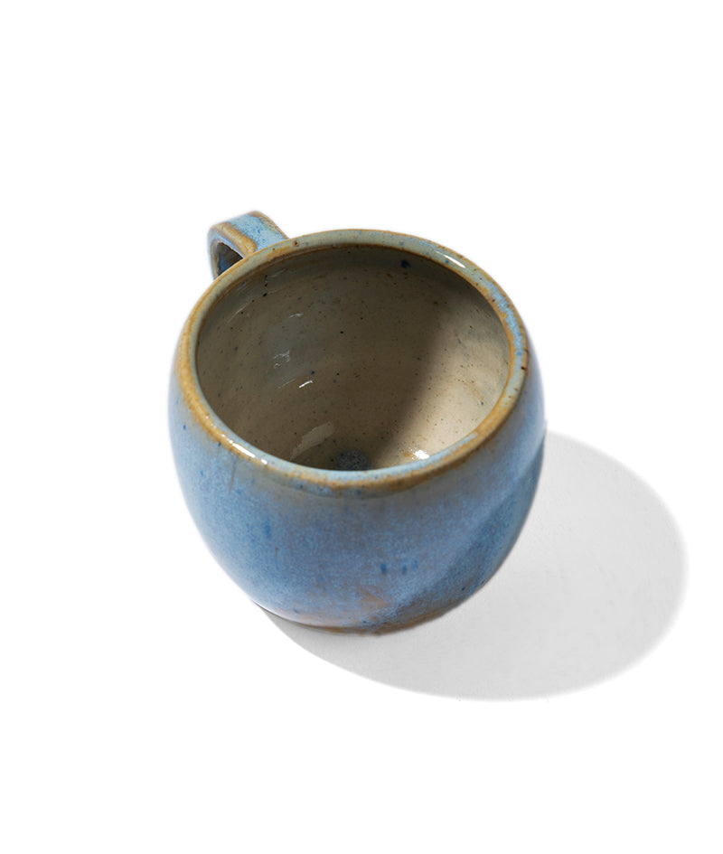 Azure Bloom Mug | 275 ml | Blue & Brown