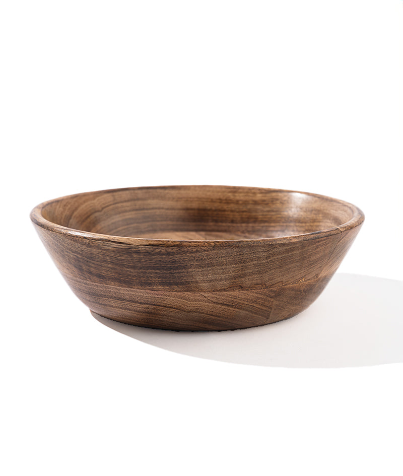 Earthgrain Wooden Bowl | Serving Bowl | 1300 ml | Large