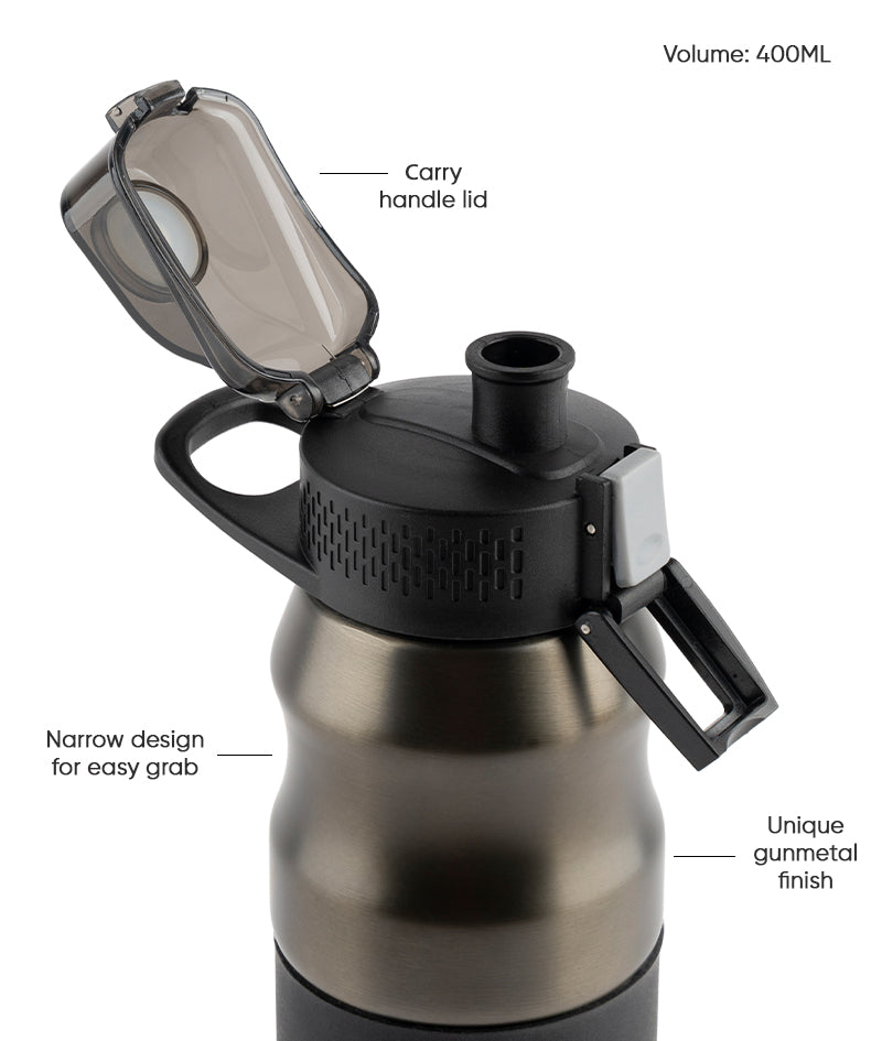 OTTO X | Gun Metal Black | 400 ml