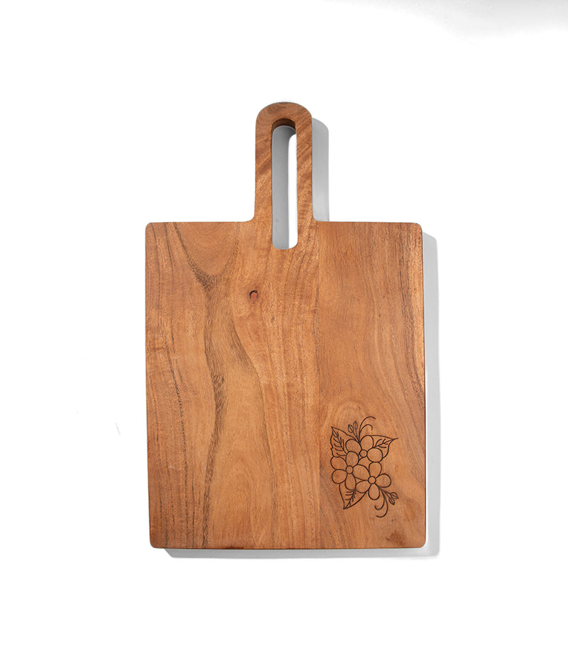 Flower Chopping Board