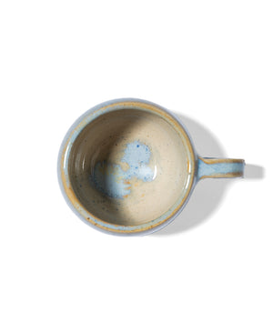 Azure Bloom Mug | 275 ml | Blue & Brown