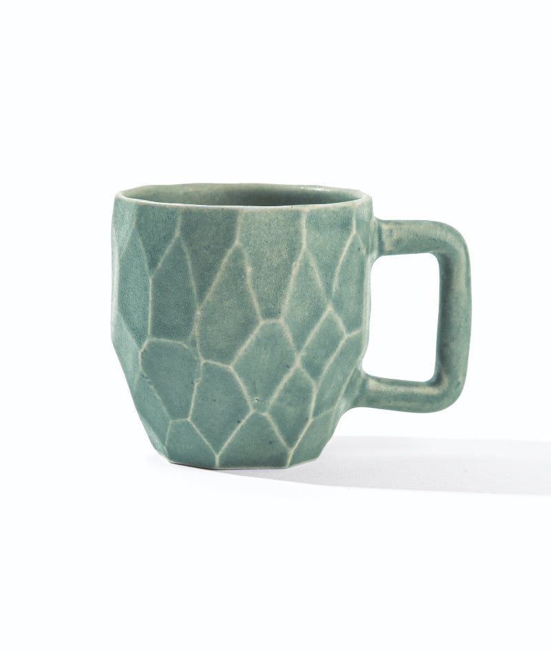 Teal Mosaic Mug | 250 ml | Teal