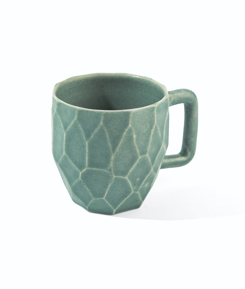 Teal Mosaic Mug | 250 ml | Teal