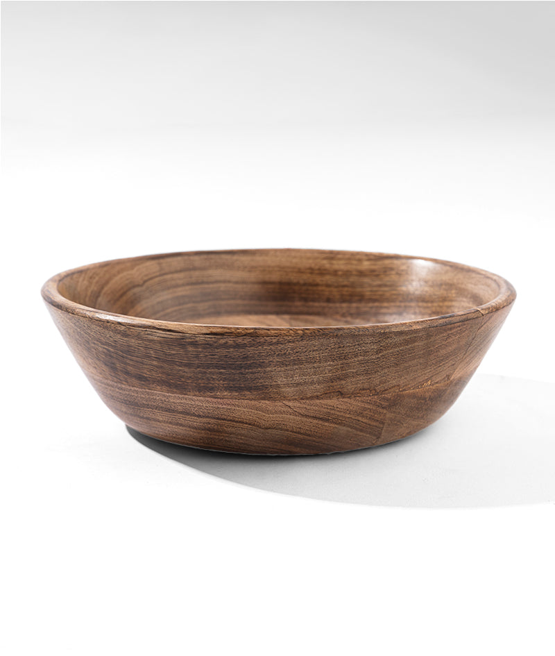 Earthgrain Wooden Bowl | Serving Bowl | 1300 ml | Large