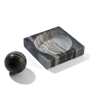Our Signature Mortar & Pestle- Grey