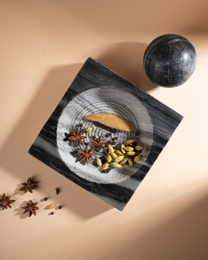 Our Signature Mortar & Pestle- Grey